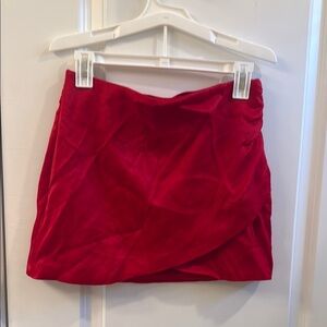 Elegant Red Skirt